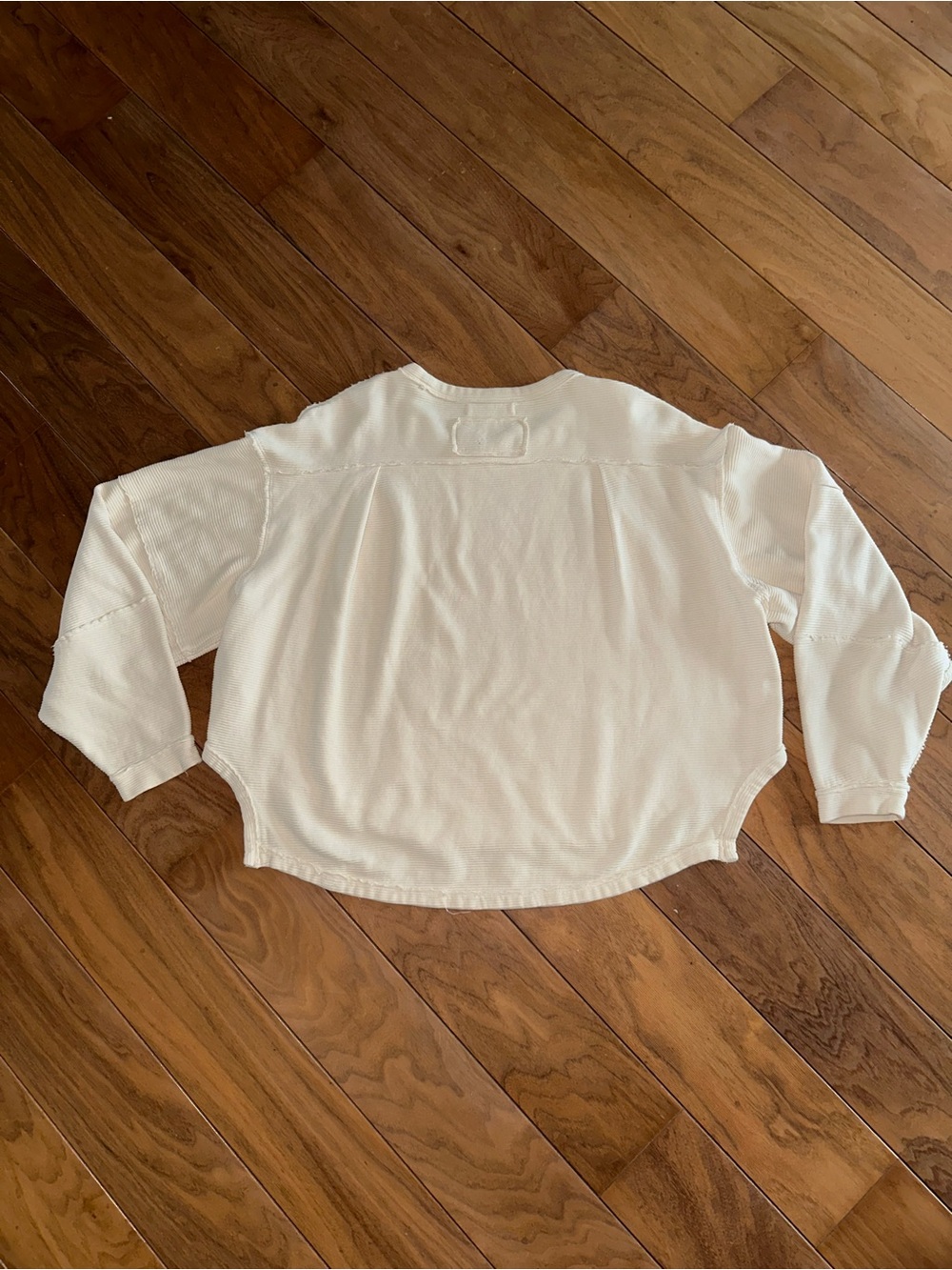We The Free Cream Crewneck Boxy Sweater - Picture 6 of 8